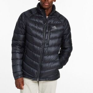 L.L. Bean Ultralight 850 Down Jacket Black Size Large